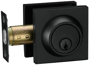 Berlin Modisch Sleek Series Deadbolt Lock - Iron Black Finish 1