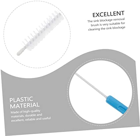 Perfect for Cleaning Hair Debris from Pipes Drills