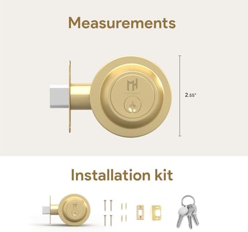 Mega Handles - Ralph Deadbolt I Entry Deadbolt Lock