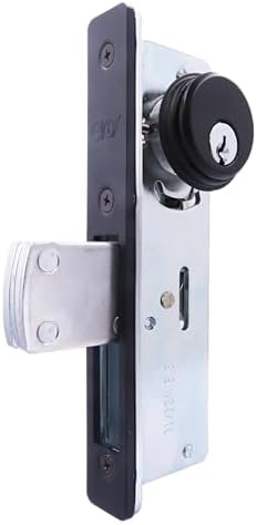 elox Swinging Narrow Stile Deadbolt Lock in Dark Bronze
