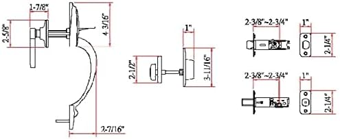 Design House Coventry Satin Nickel Door Lever Set