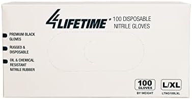 4LIFETIMELINES Nitrile Gloves with Fingertip Texture