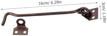 Sturdy FunctionalMAGICLULUCabin Hook Eye Latch for Doors Windows