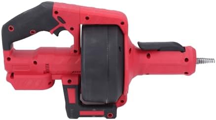 Ergonomic Cordless Electric Drain Auger with LED