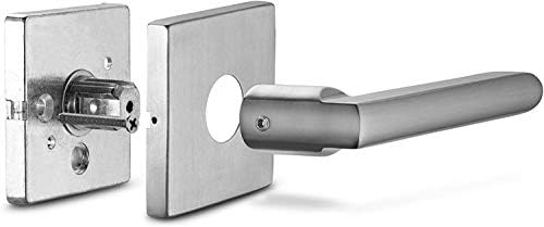 Berlin Modish HandleSet Ultimate Front Door Entry Deadbolt and Lever Set