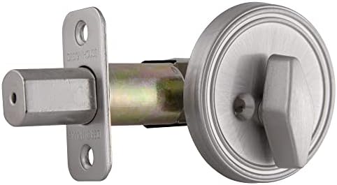 Design House SATIN Nickel 750836 Turn-Button Door Deadbolt