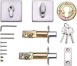 TOGU Square Contemporary Deadbolt Lock for Front Entry Doors