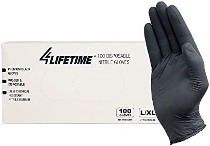 4LIFETIMELINES Nitrile Gloves with Fingertip Texture