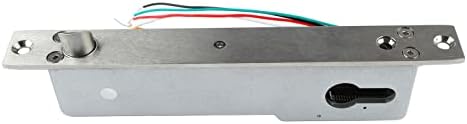 AMONIDA Electric Mortise Deadbolt with Anti-Pry Lock 12V 5 Wire
