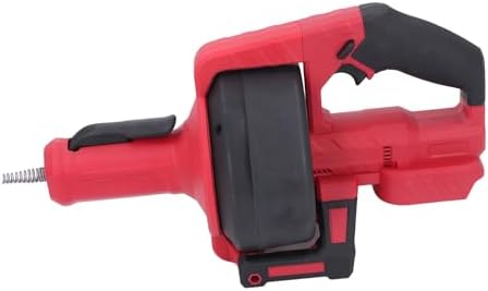 Ergonomic Cordless Electric Drain Auger with LED