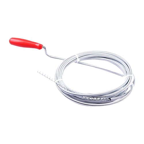 Reusable Steel Wire Drain Auger for Tough Clogs
