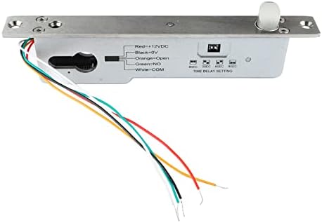AMONIDA Electric Mortise Deadbolt with Anti-Pry Lock 12V 5 Wire