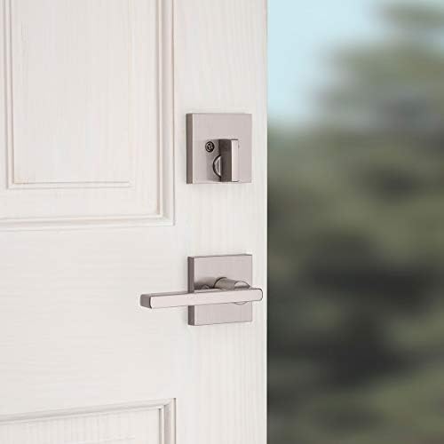Kwikset Vancouver Handleset with SmartKey Deadbolt Set