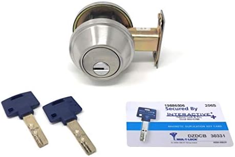 Interactive High Security Dead-Bolt with Thumb Turn