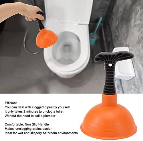 CHICIRIS Mini Plunger Effortlessly Unclog Toilets More
