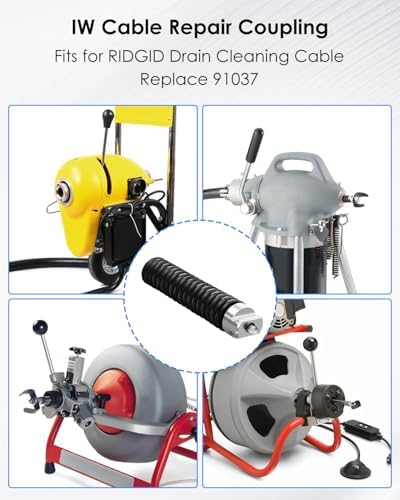 DRD100 -JUFZQOIW Cable Repair Coupling for Drain Cleaning equipment