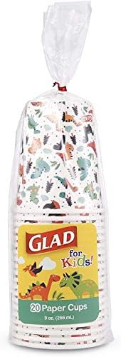 Glad for Kids Dinosaur Paper Cups
