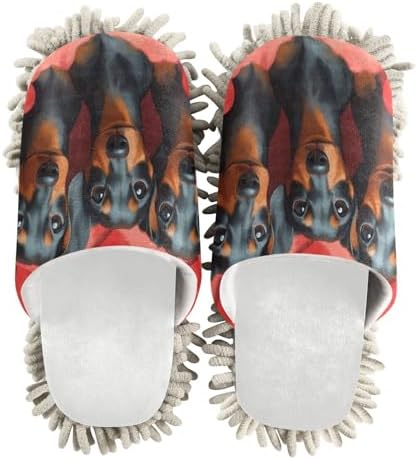 Burbuja Valentine Dog Mop Slippers