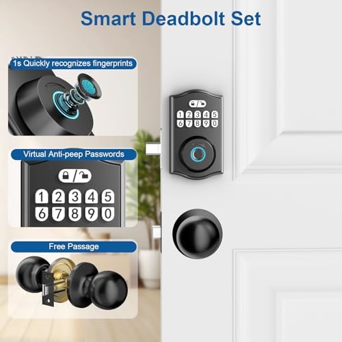 Fingerprint Door Lock Set