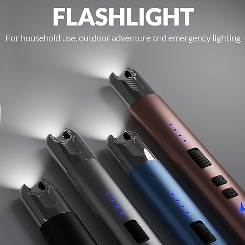Smarter Electric Candle Lighter with Built-in Flashlight USB Rechargeable