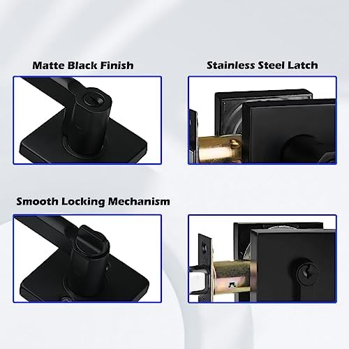 NEWBANG Square Heavy Duty Keyed Entry Combo