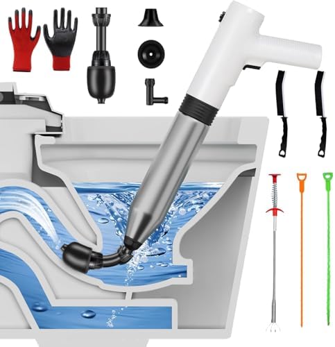 Powerful Electric Toilet Plunger for Sink Toilet Clogs