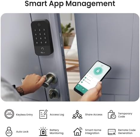 TREATLIFE Smart Door Lock with WiFi Bluetooth