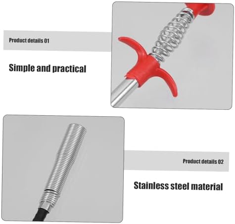 OSOLADY Flexible Claw Grabber Tool 11811in Drain Cleaning Stainless Steel ABS Reaches