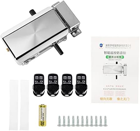 YUHOME Smart Wireless Deadbolt Lock Kit Silver