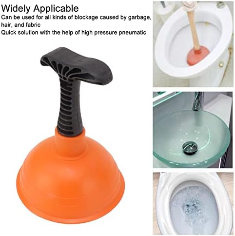 CHICIRIS Mini Plunger Effortlessly Unclog Toilets More
