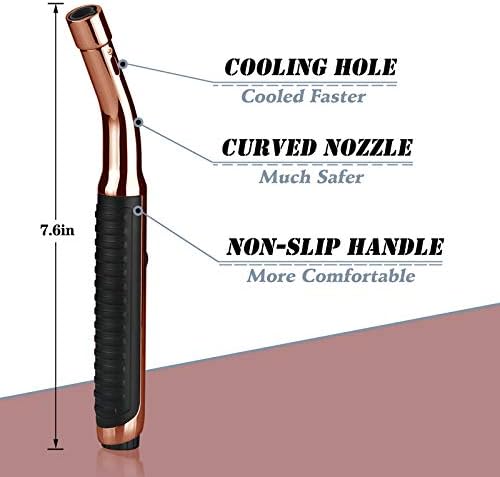 Adjustable Butane Lightweight with Visible Fuel Window for Camping Travel
