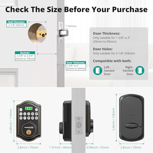 Keyless Entry Door Lock
