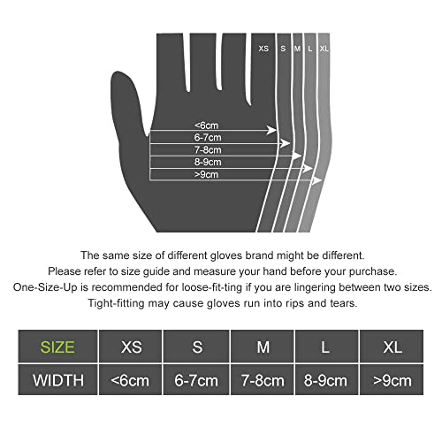 KKD Nitrile Gloves 100 Count Black