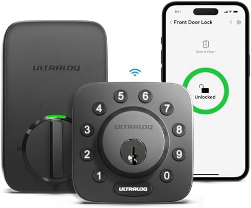 Smart Lock Secure 5-in-1 WiFi Dual Entry Door Sensor