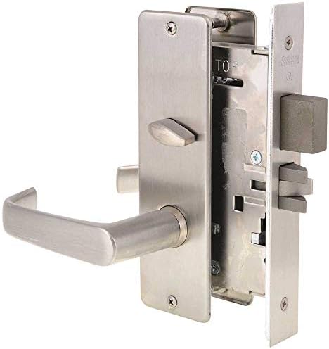 Durable mortise lock with privacy features for secure home entry