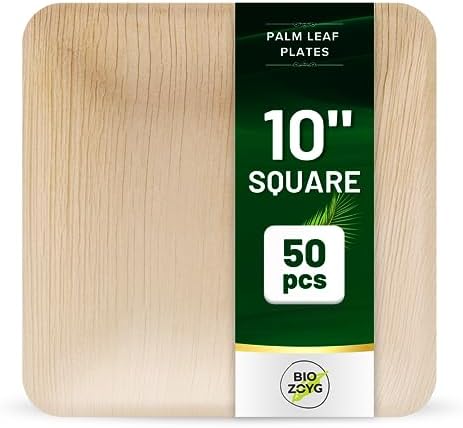 Eco-Friendly 10x10 Inch Plates