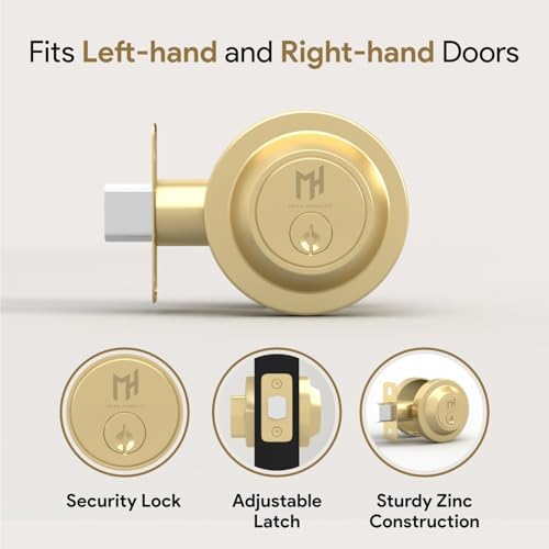 Mega Handles - Ralph Deadbolt I Entry Deadbolt Lock