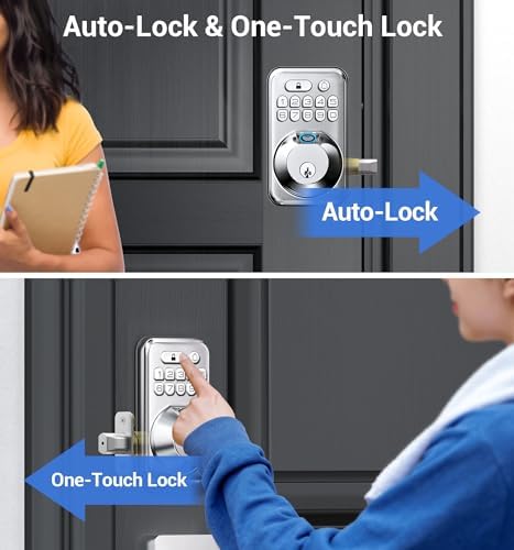 2-in-1 Smart Fingerprint Keypad Doorbell