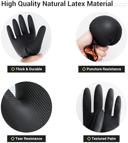 Durable Dishwashing Gloves for Kitchen Bathroom