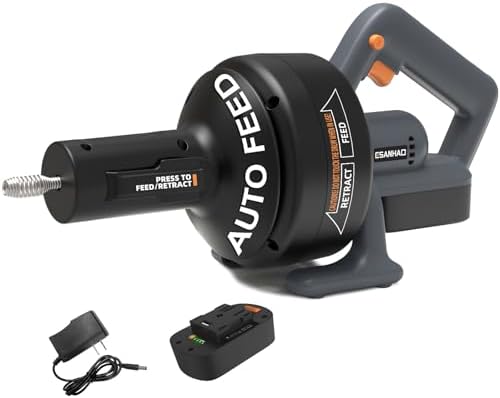 ESANHAO Cordless Drain Auger