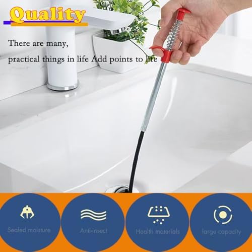 Heavy-Duty Drain Cleaner Set