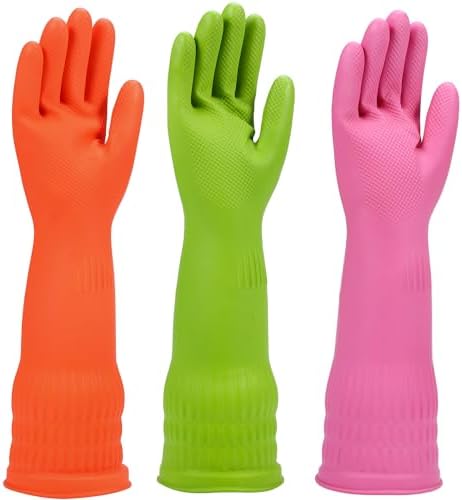 Durable Cleaning Gloves for Kitchen Use