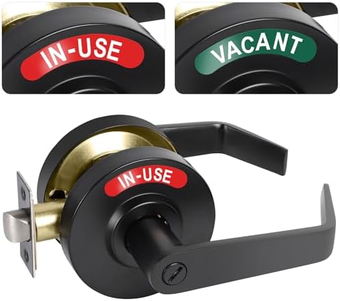 Privacy Indicator Door Lock for Immediate Occupied RedGreen Signal