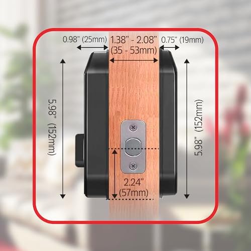 Energizer Smart Door Lock with Fingerprint Entry