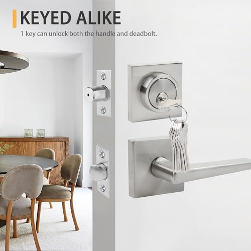 Secure Entry Door Lock Set