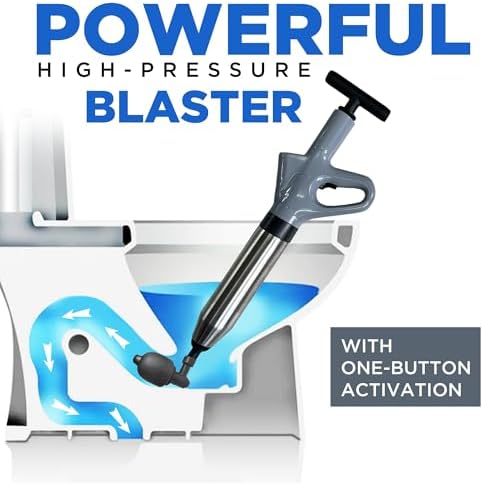 Eveco Toilet Plunger High-Pressure Pneumatic App