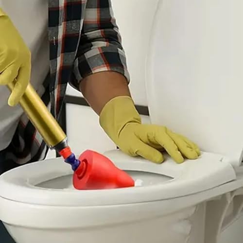 Eco-Friendly Sink Toilet Plunger with 180 Rotation