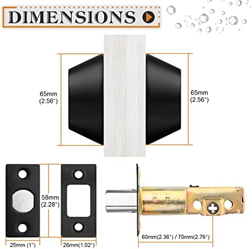Probrico Keyed Alike Deadbolt Set