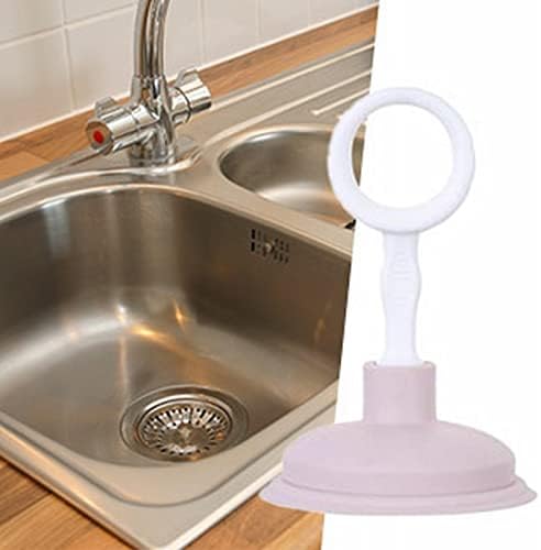 GpahrrDnij Sink Dredger Brush Long Handle Pink