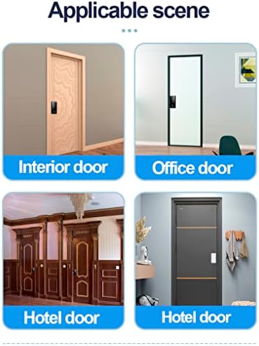GoodTAC Smart Door Lock - Fingerprint Remote Control Black